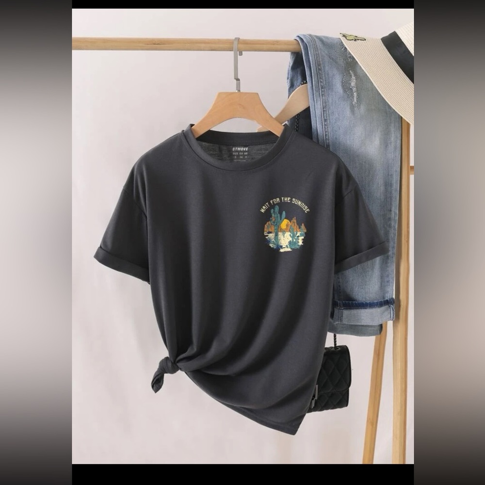 Cactus graphic tee